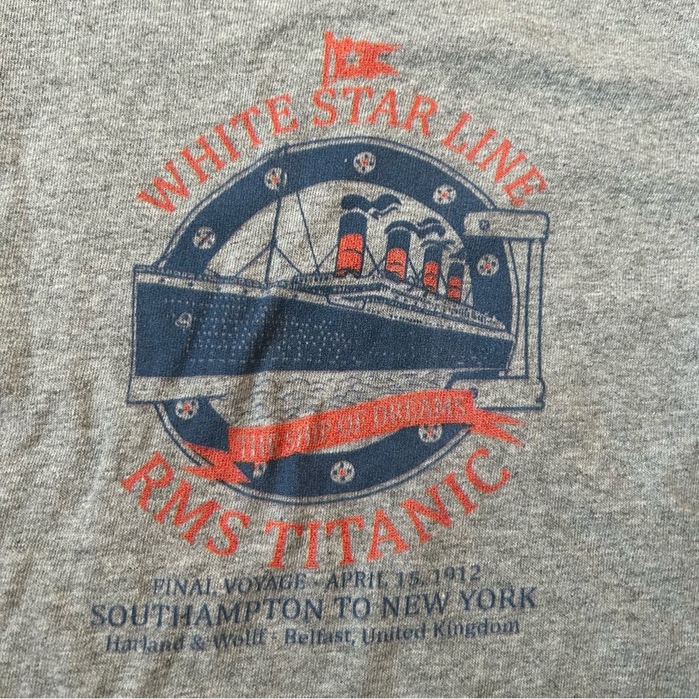 Titanic T-shirt - White Star Line - youth